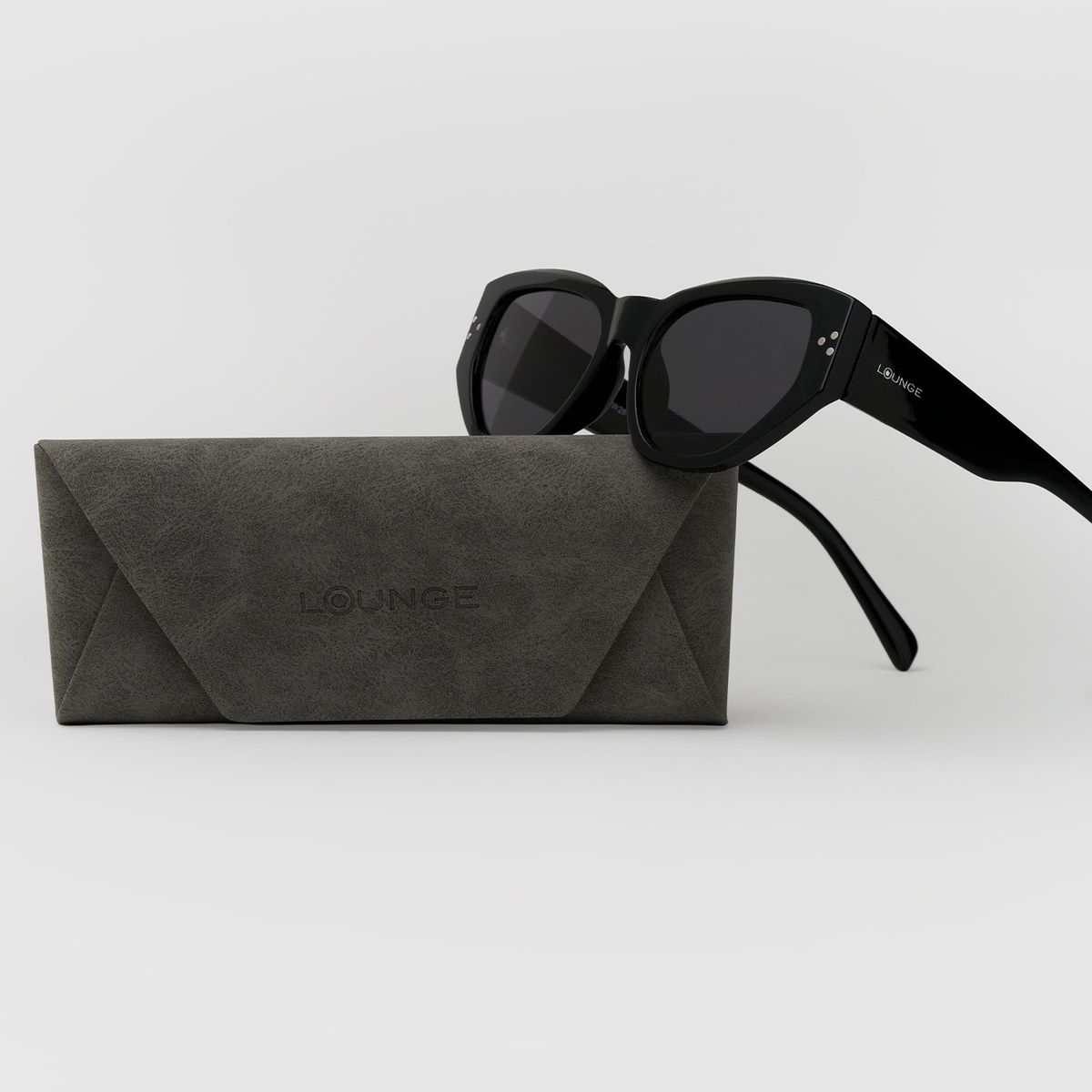 LOUNGE - Lentes De Sol Street Redondos Punta Cuadrada