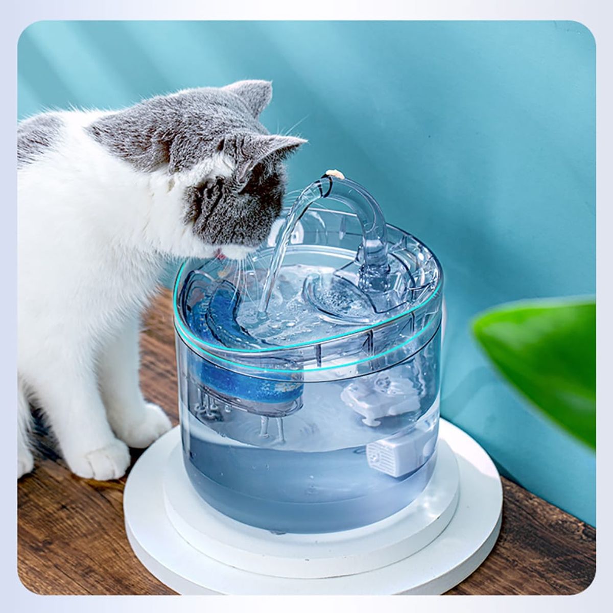GENERICO - Bebedero Eléctrico Fuente De Agua 2lts Gato Perro