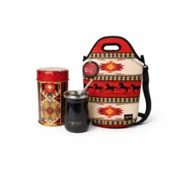 Pack Matero 4 en 1 Country / Bolso + Mate + Bombilla + Dispensador