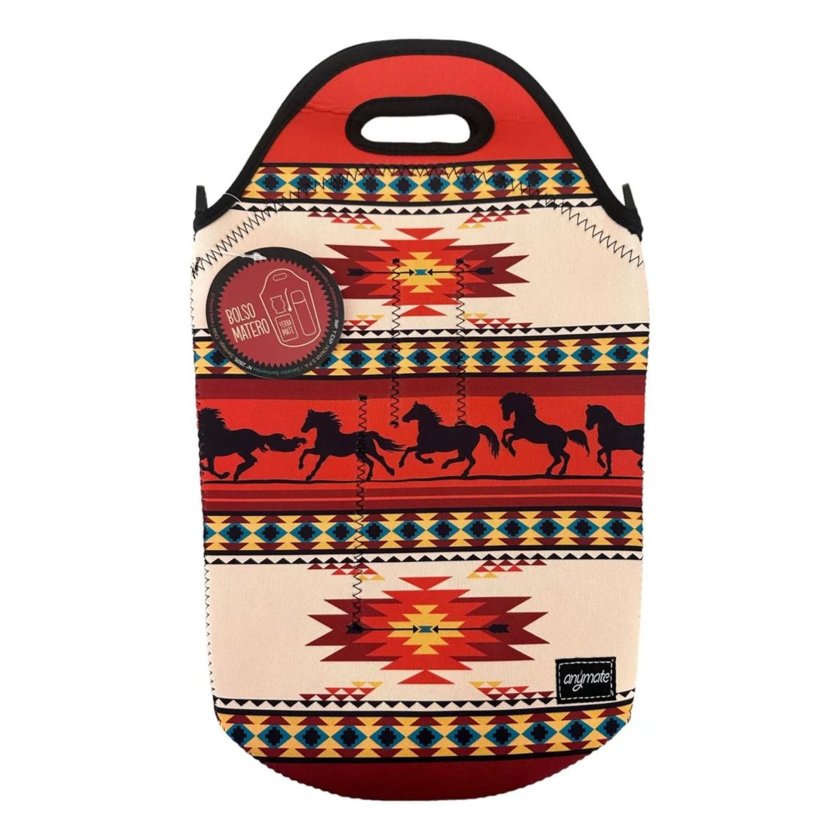 GENERICO - Pack Matero 4 en 1 Country / Bolso + Mate + Bombilla + Dispensador