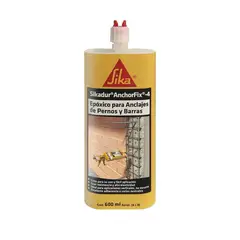 SIKA - Sikadur Anchorfix 4 Anclaje Epoxico Pernos Y Barras 600ml