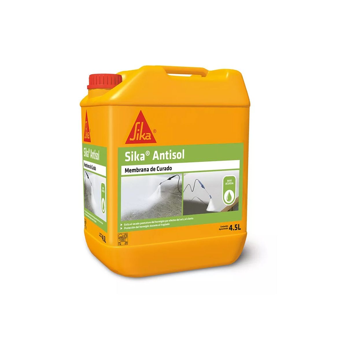 Sika Antisol Membrana De Curado 4,5 Lt, marca SIKA - Foto Principal