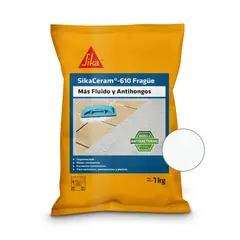 SIKA - Sikaceram 610 Fragüe Para Cerámicos Blanco 1Kg