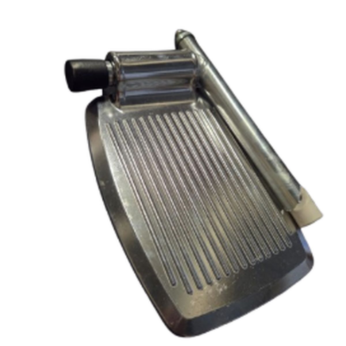 GLOMED - Reposapiés Cromado Derecho Silla De Ruedas 14 X 17 Cm