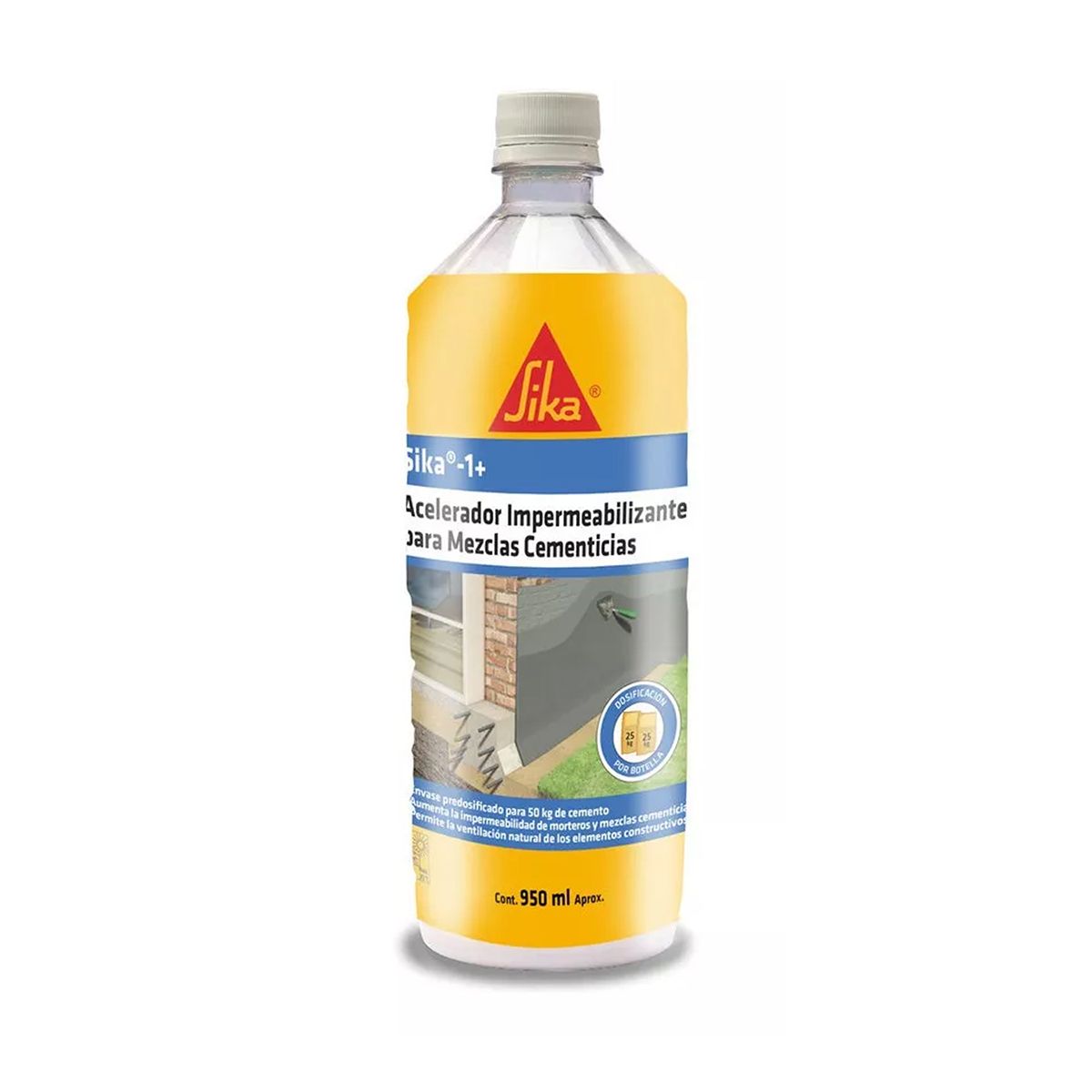 SIKA - Sika 1 Aditivo Impermeabilizante 950 Ml