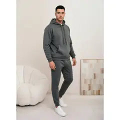 LIKE SHOP - Conjunto Deportivo Buzo Jogger y Polerón Hombre Frizado A1718
