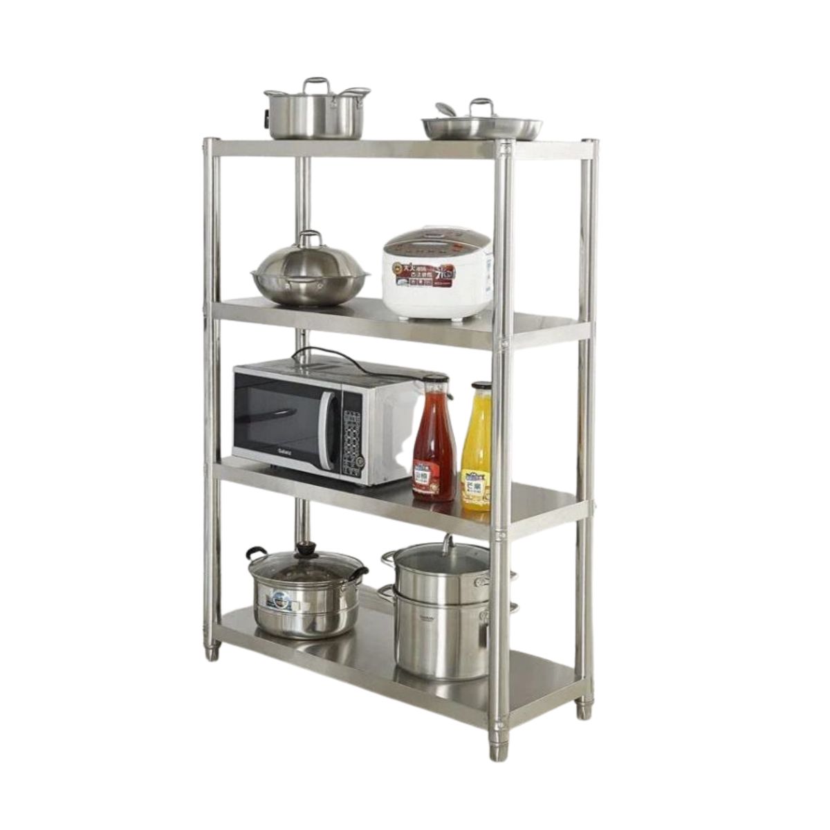 GENERICO - Estante 100% Acero Inox 150x50x155cm