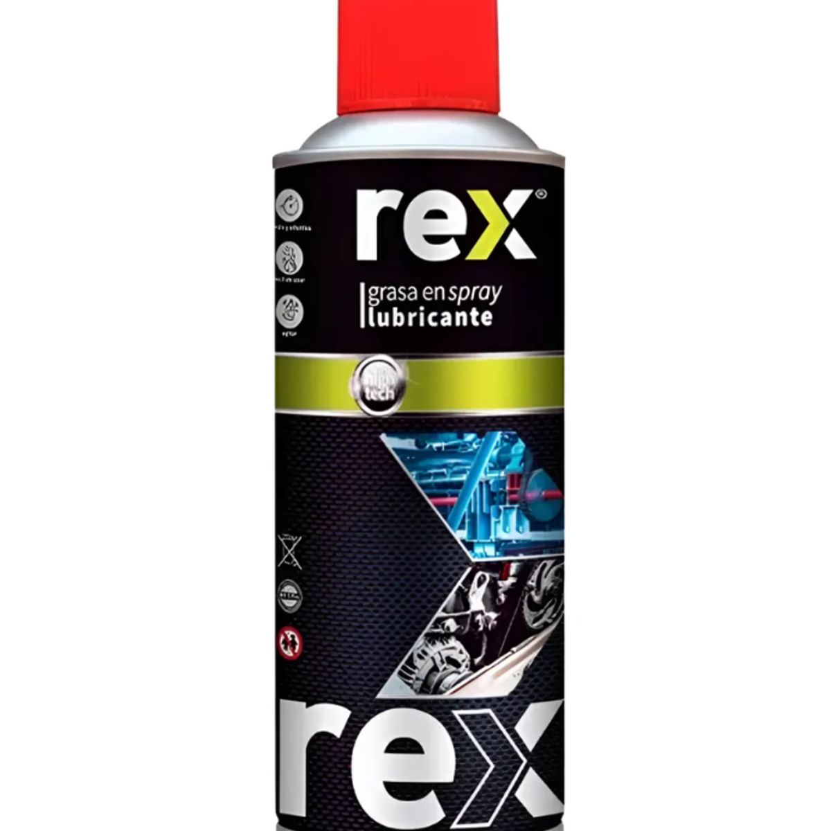 REX - Grasa en Spray Lubricante Multipropósito Rex 450ml