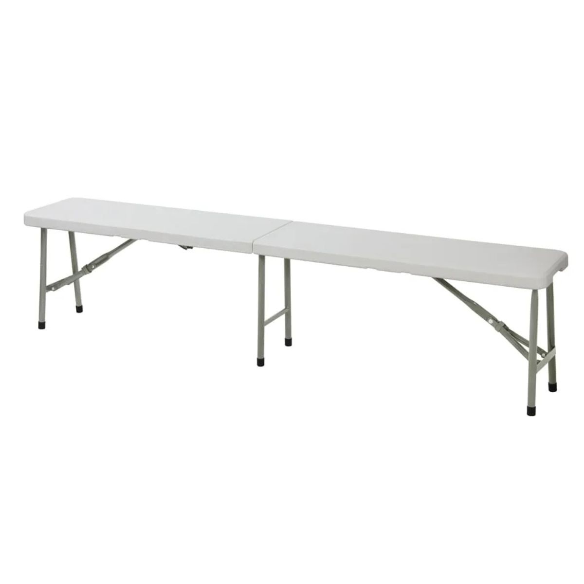 GENERICO - Banca plegable 183 cm blanco Casa viva