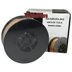 GENERICO - Soldadura Alambre Mig Solido E-70s6 X 0.8 mm X 1 Kg