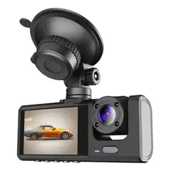 GENERICO - Cámara Para Auto 2 En 1 Frontal E Interna + Visión Nocturna