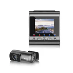 SJCAM - Set Cámara Para Vehículo Frontal 4K STARVIS 2 Trasera 1080p 130º WDR GPS WiFi M60S-2CH