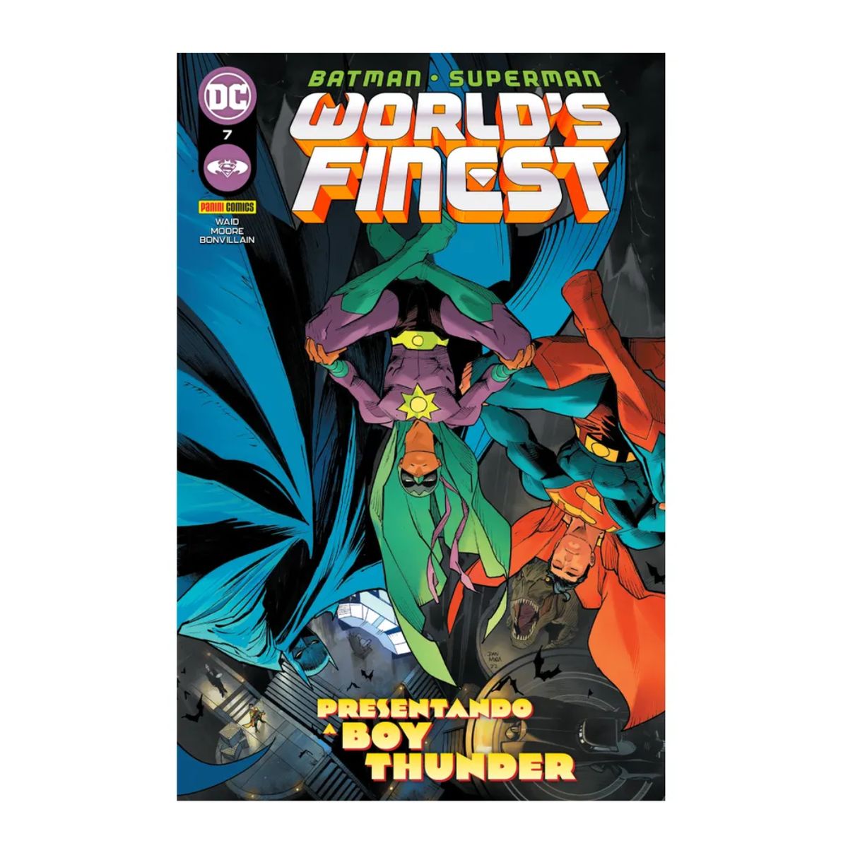 PANINI CHILE - Batman Superman - Worlds Finest N°7