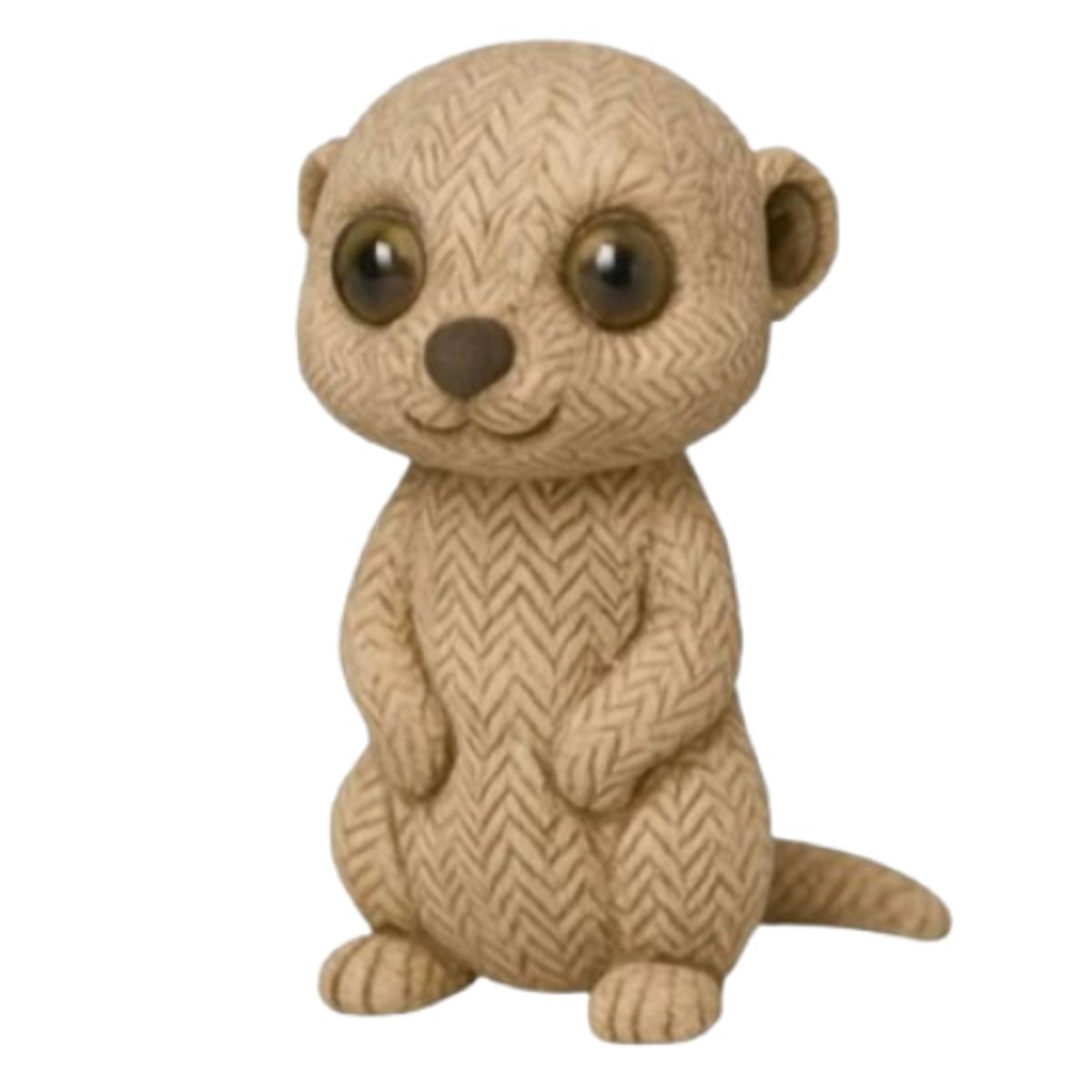 GENERICO - Figura Decorativa- Suricata de punto