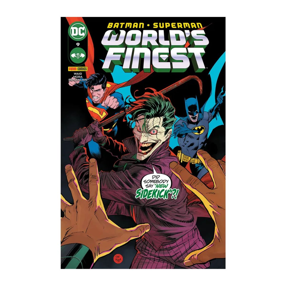 PANINI CHILE - Batman Superman - Worlds Finest N°9