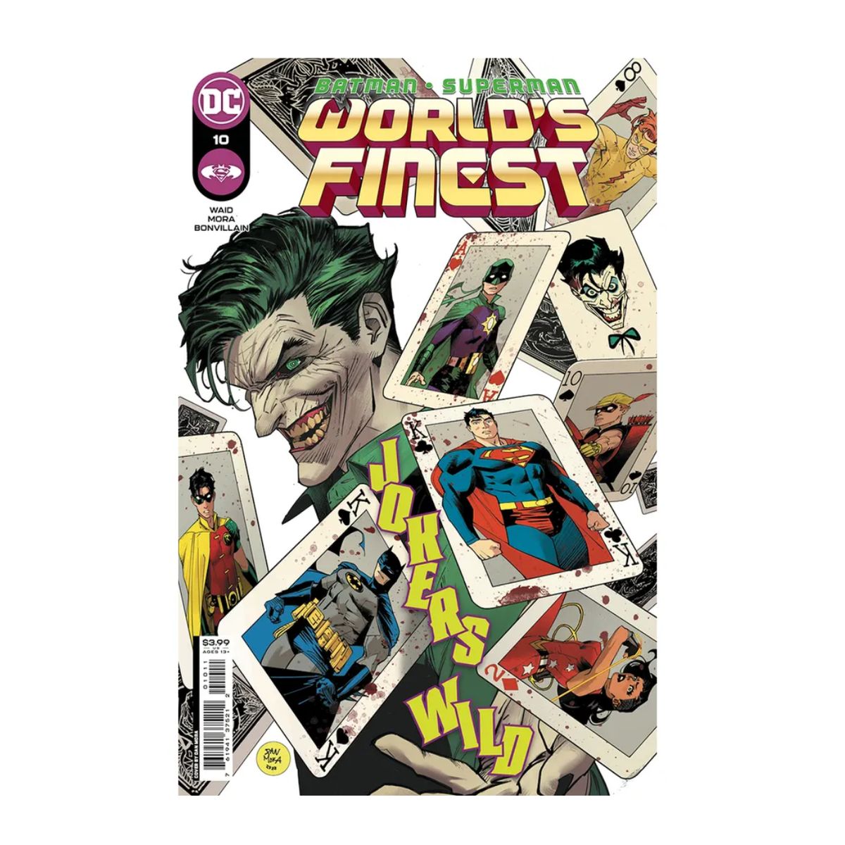 PANINI CHILE - Batman Superman - Worlds Finest N°10