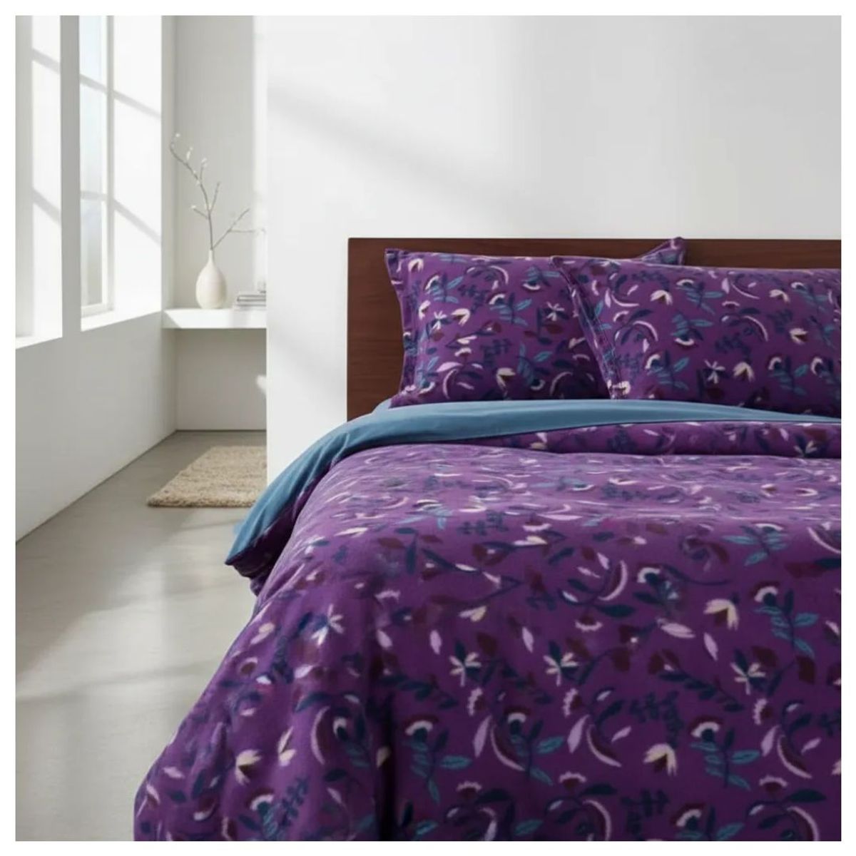 GENERICO - Juego de Sábanas Polar 1.5 Plazas - Banwol