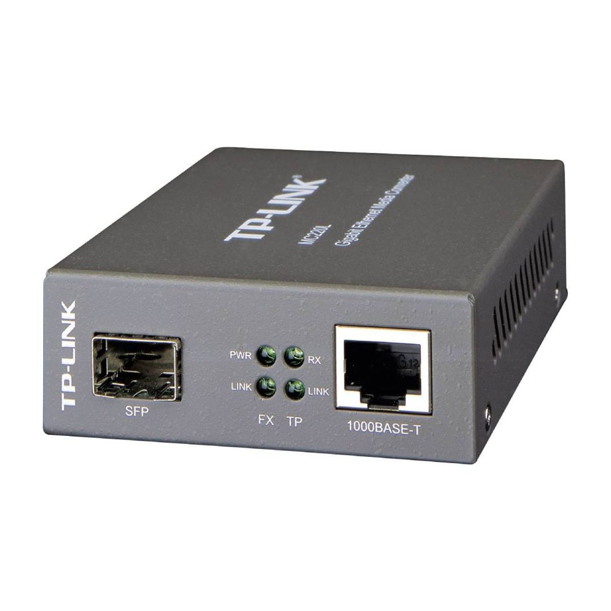 TP LINK - Convertidor de Medios TP-Link MC100CM Fibra Multimodo SC
