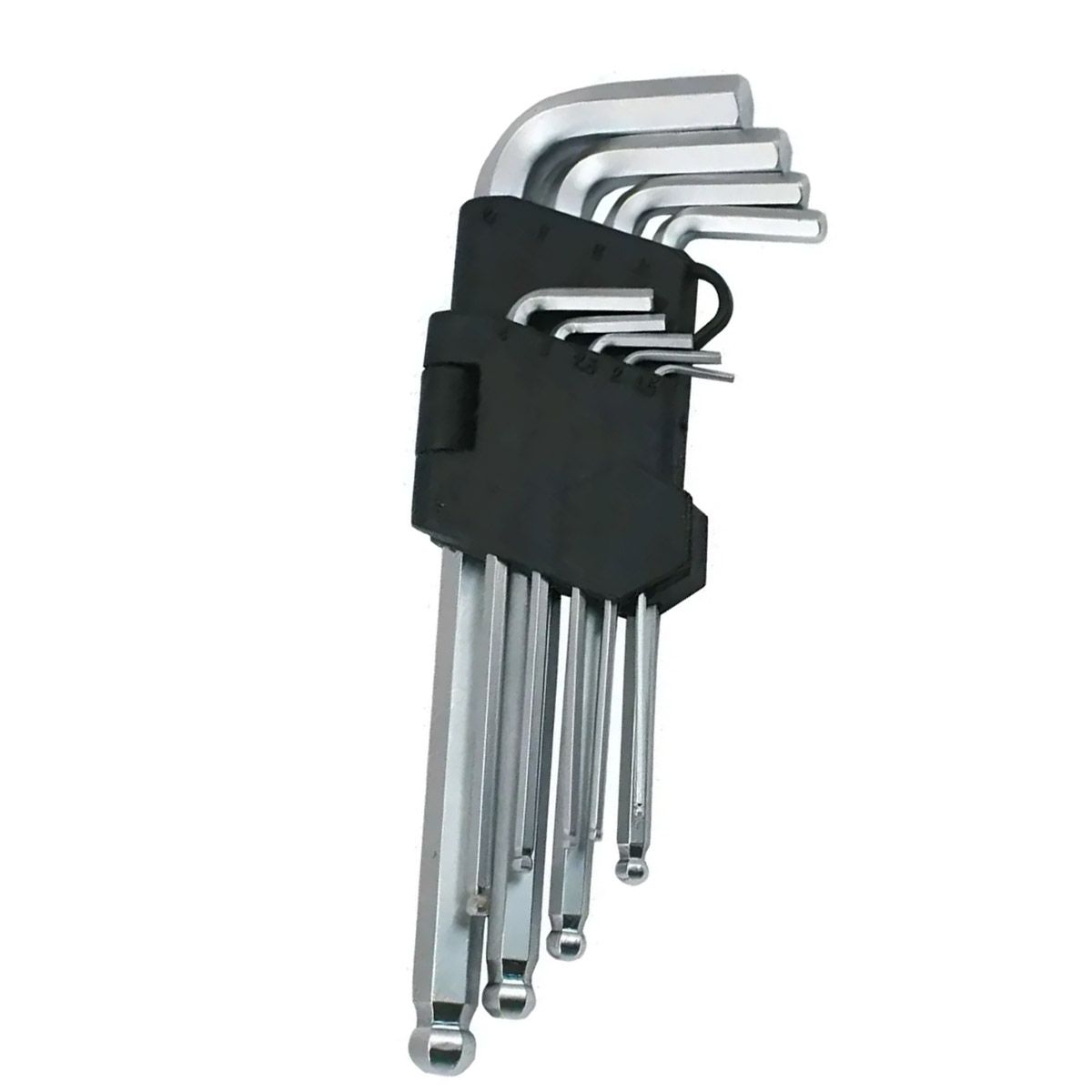 OEM - Set de Llaves Allen con Punta Redonda 9 Piezas