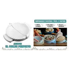 GENERICO - Molde manual para empanadas, dumplings o pastelitos