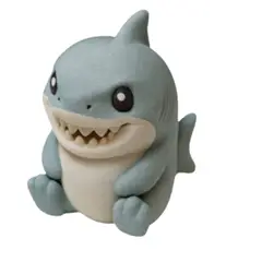 GENERICO - Figura Decorativa- Tiburón de Punto