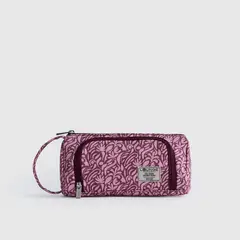 LOUNGE - Estuche Back To School Doble Compartimiento Print Rosado