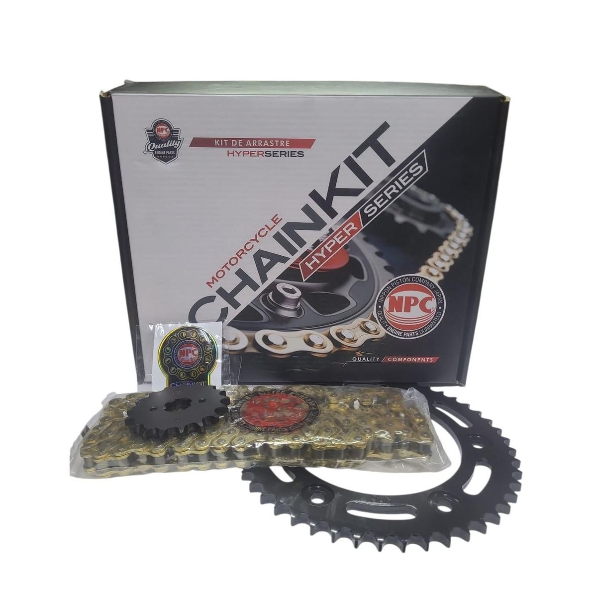 GENERICO - Kit De Transmision Moto Xr 190l Japones