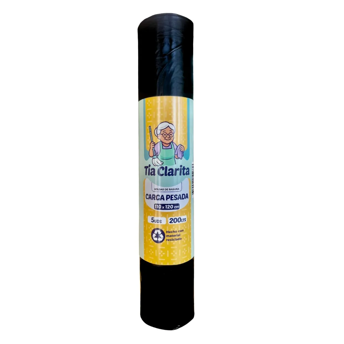 GENERICO - Bolsa de Basura 110*120 Tía Clarita - Rollo 5 uds
