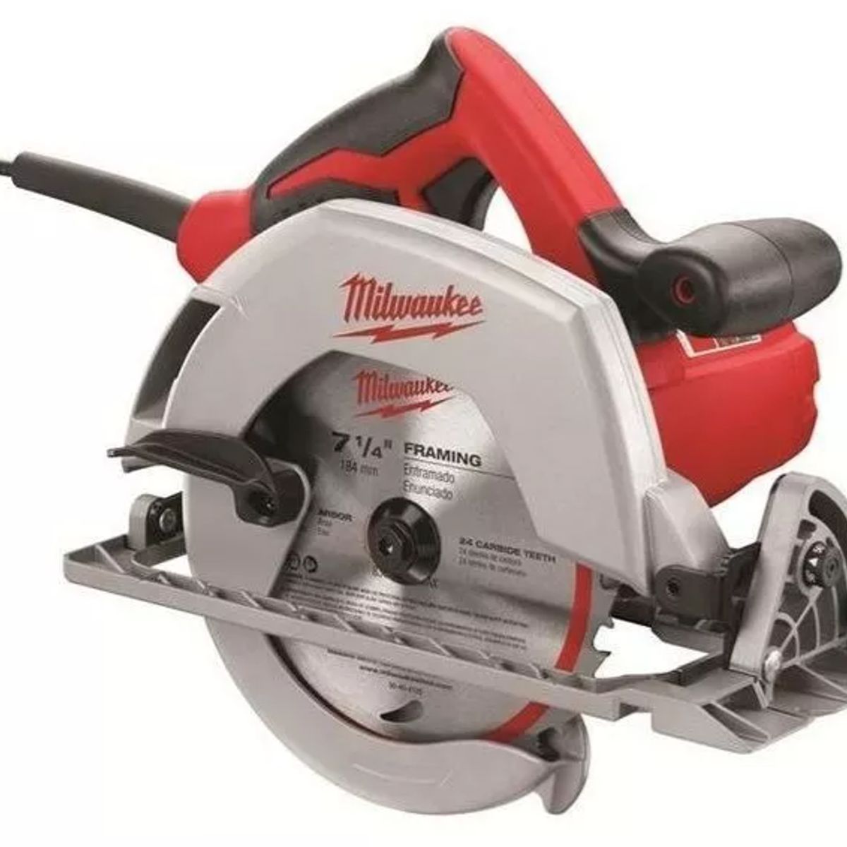 MILWAUKEE - Sierra circular eléctrica Milwaukee 6430-59 184mm 1.6kW rojo 50Hz60Hz