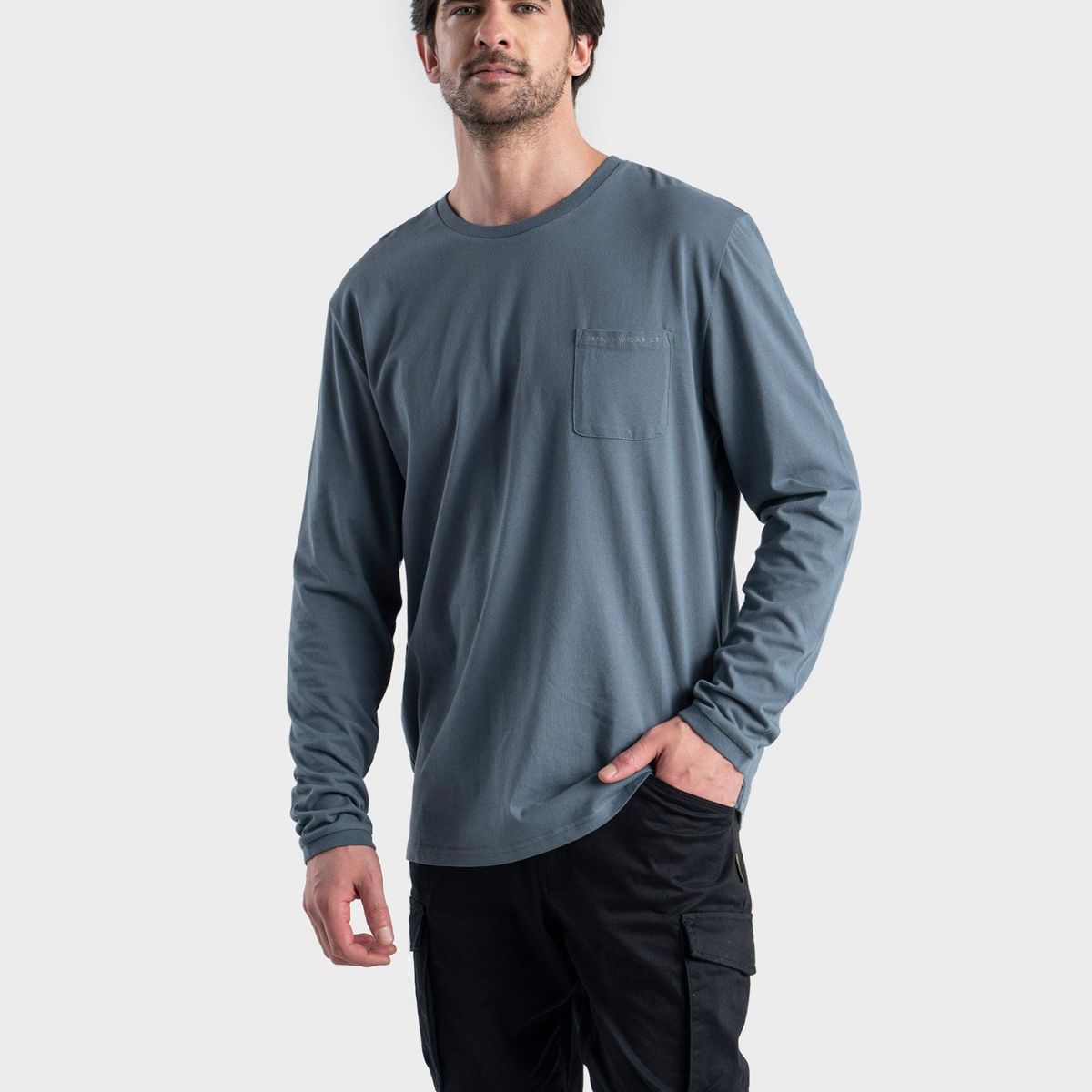 GNOMO - Polera Algodón Manga Larga Nandor Hombre Gnomo