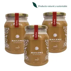 MAILEMU - Pack 3 un. Miel Pura de Quillay 1kg