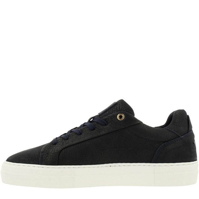 Zapatillas Urbanas Hombre Cuero Miravet Azul