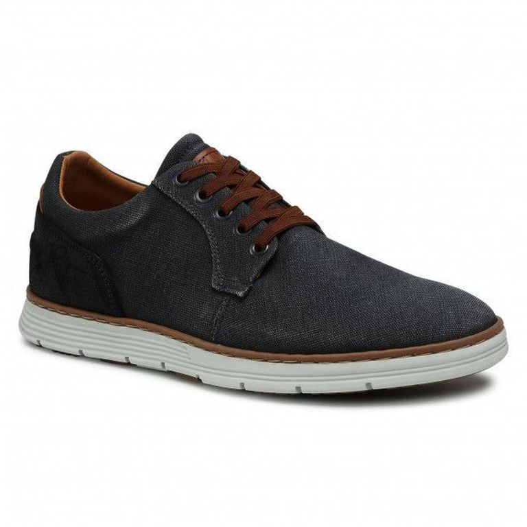 Zapatillas Urbanas Hombre Textil Prades Negro