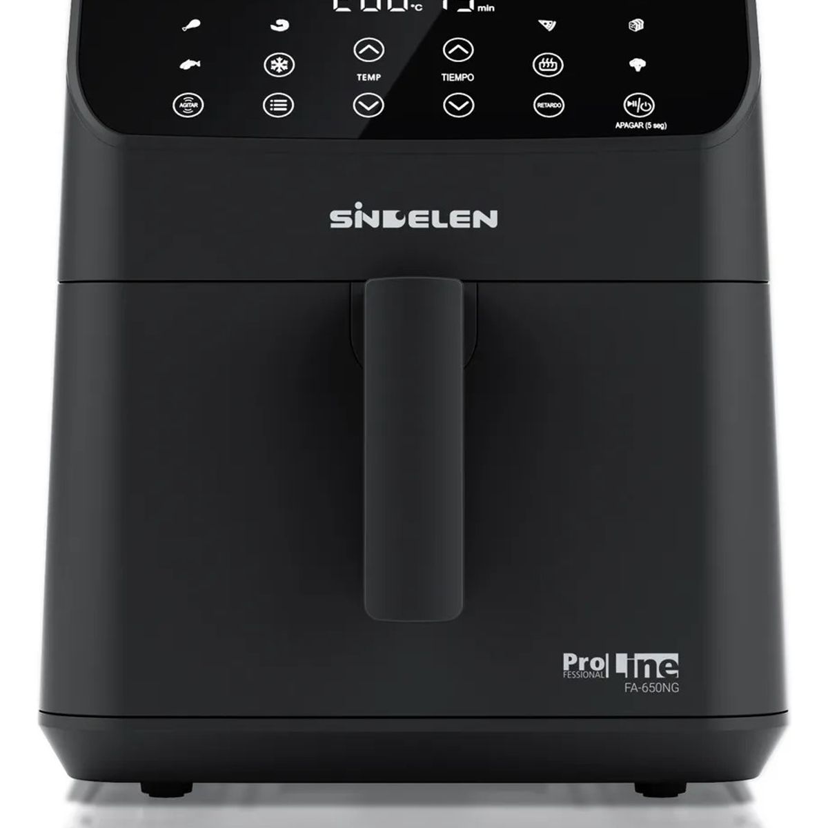 SINDELEN - Freidora Aire Sindelen 6.5lts Fa-650ng Panel Digital 10 Prog