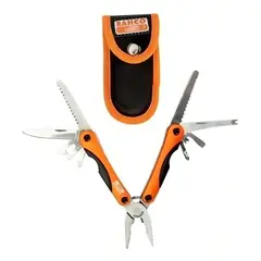 BAHCO - Pinza Multi Herramientas Mtt151 18pz Con Estuche 18fun 4.9 Calificación 4.9 de 5. 7