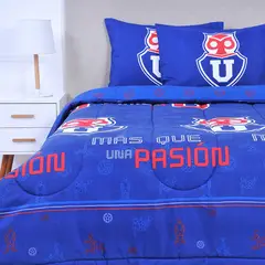 U DE CHILE - Plumon Infantil Equipos 2 Plazas