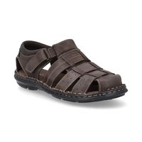 SANDALIAS CERRADAS HOMBRE CUERO CAIRU-9-80 CAFÉ