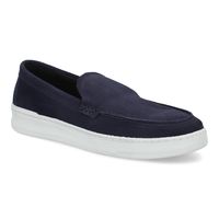 ZAPATILLAS HOMBRE SLIP-ON CUERO MURREN-4-67 AZUL