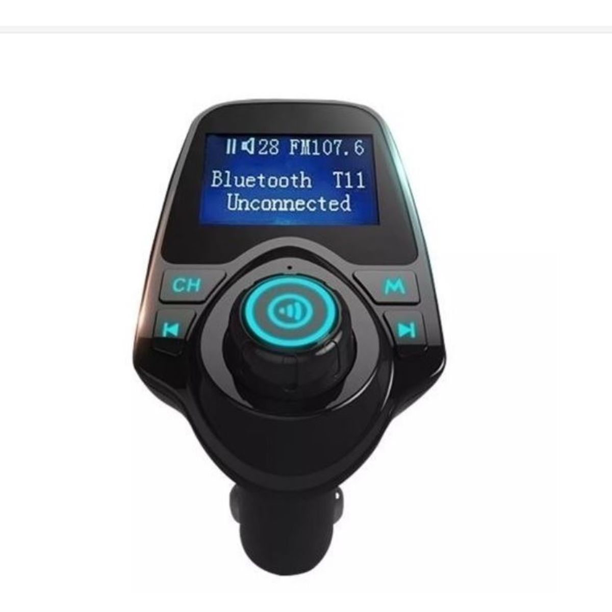 GENERICO - Transmisor Radio Fm Bluetooth Dual Usb Mp3 Cargador Auto