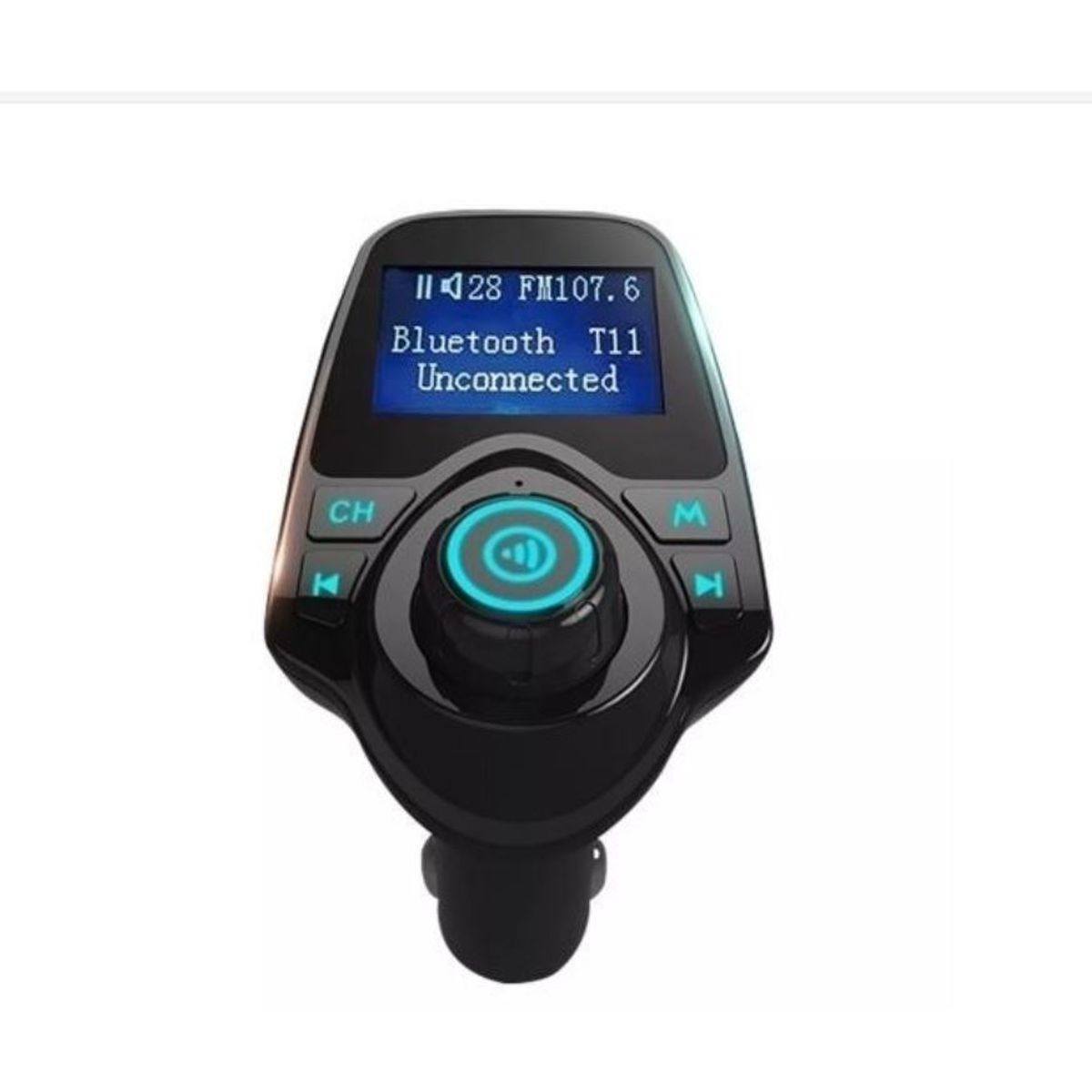 GENERICO - Transmisor Radio Fm Bluetooth Dual Usb Mp3 Cargador Auto