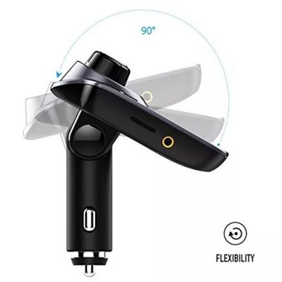 Imagen 2 del producto Transmisor Radio Fm Bluetooth Dual Usb Mp3 Cargador Auto