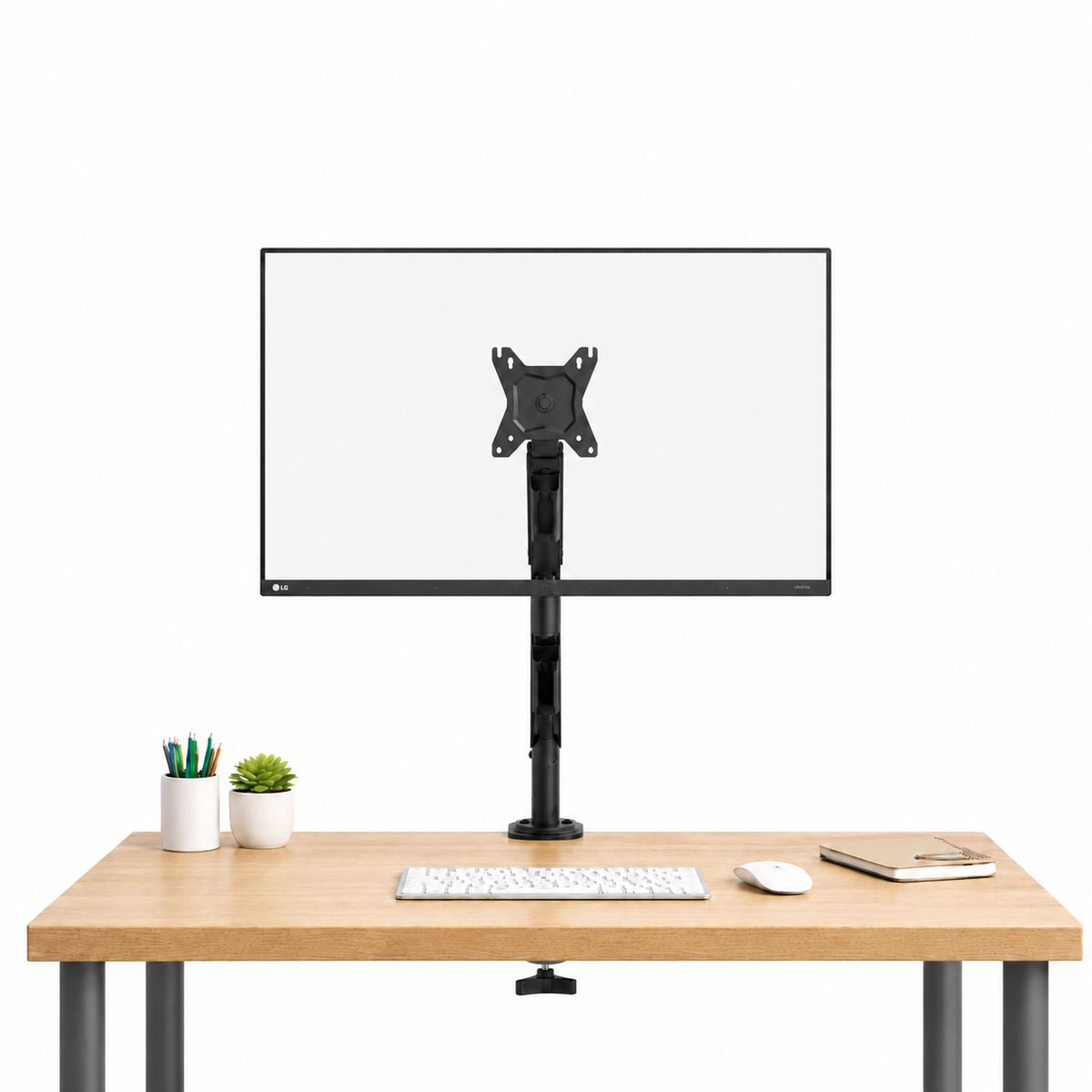 TECNOLAB - Soporte de Monitor Articulado para Mesa hasta 32  10KG Max