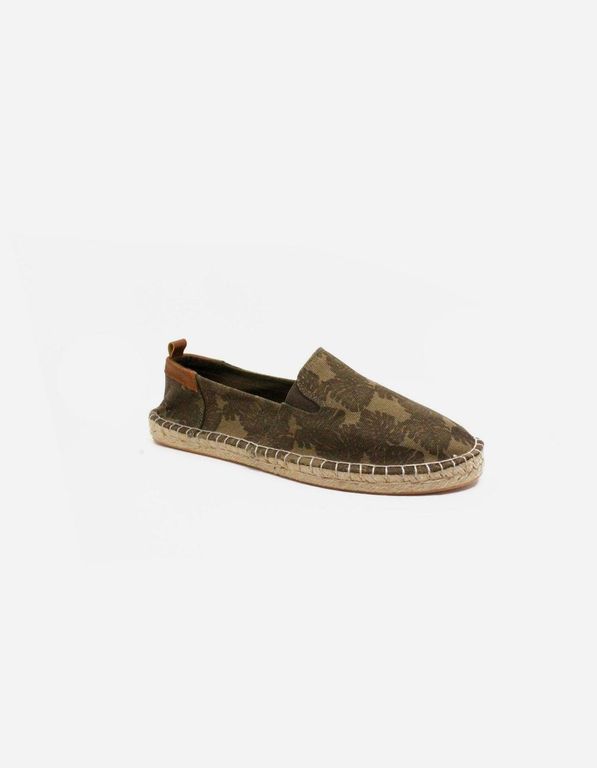 Alpargatas Hombre Textil Maldivas Verde