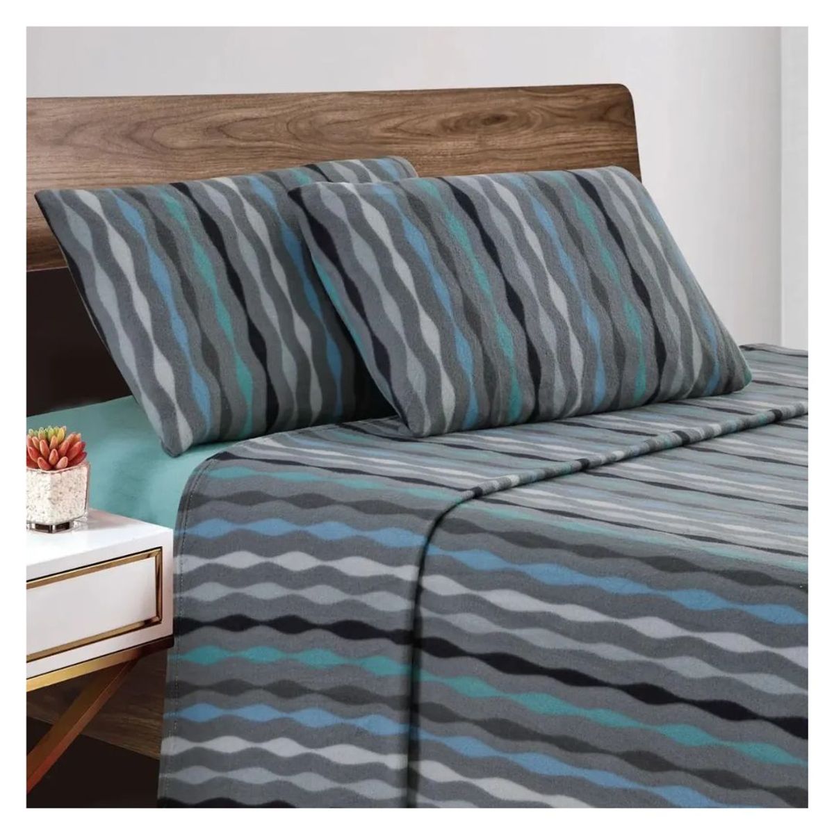 GENERICO - Juego de Sábanas Polar 2 Plazas - Discovery