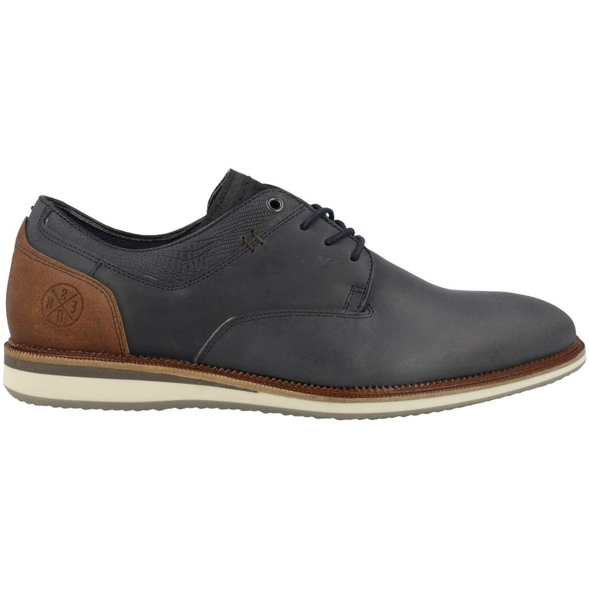 CARDINALE - Zapatos Hombre Cuero Manhattan-0-35 Azul