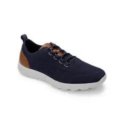 CARDINALE - Zapatillas Hombre Textil Tejido Walker-0-30 Azul