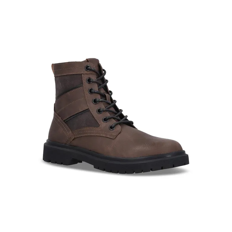 Botines Hombre Ecocuero Etterbeek-6-91 Café