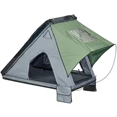 TERRA FORCE - Carpa de Techo Cochamó 2 personas Base Gris - Cubierta Verde