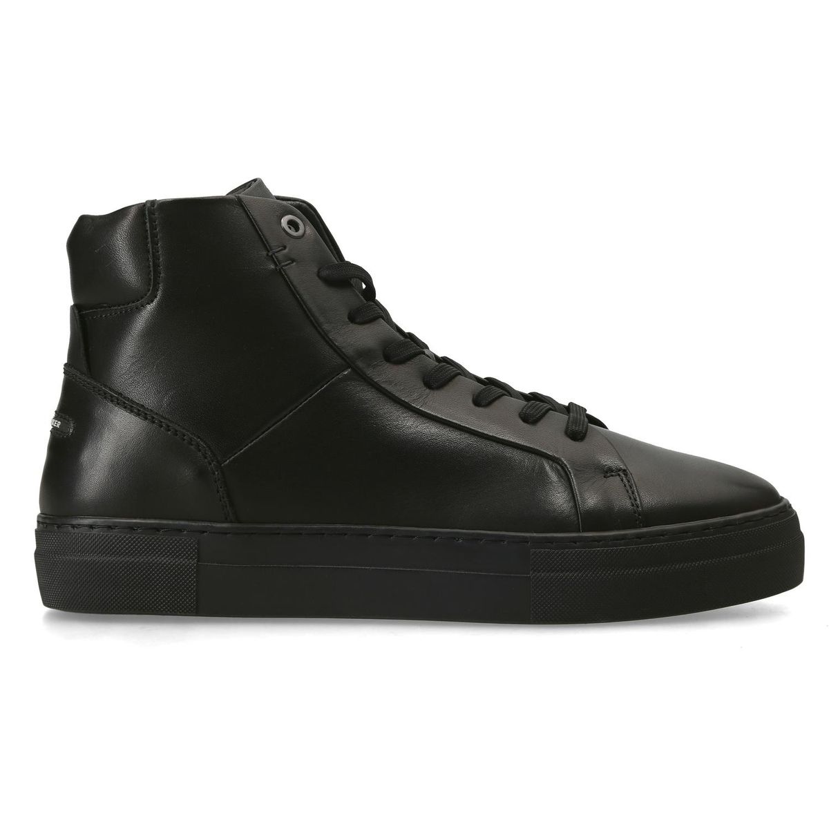 BULLBOXER - Zapatillas Caña Alta Hombre Cuero Glasgow-6-45 Negro Bullboxer