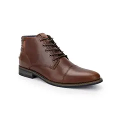 CARDINALE - Botines Hombre Cuero Denizen-6-08 Café